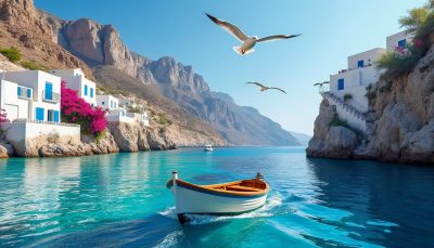 partez en croisière en petit bateau autour des îles grecques et vivez une expérience authentique de la grèce, entre paysages idylliques, villages pittoresques et mer cristalline.